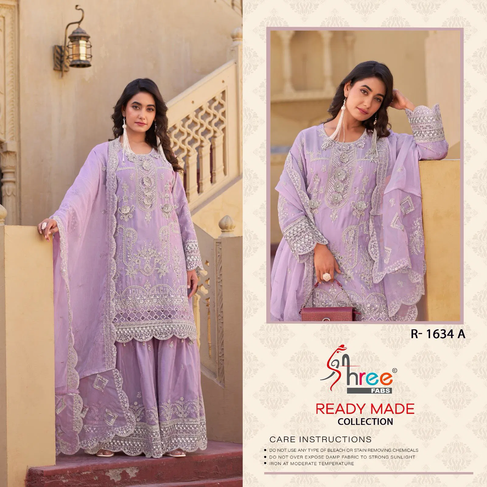 R 1634 by Shree Ready Made Pakistani Salwar Suits at Best Price